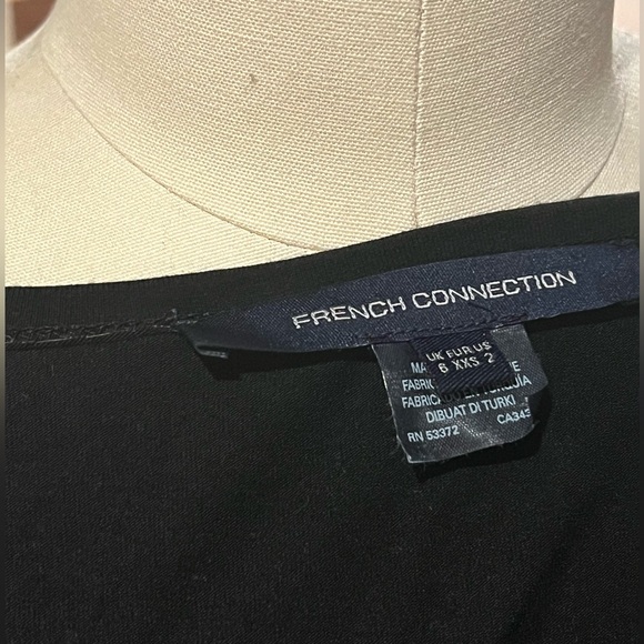 FRENCH CONNECTION Cotton Jersey Midi Wrap Dress - Picture 11 of 11